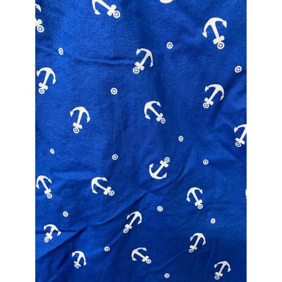 NWT Style Me Blue Linen Nautical Shorts Plus Size 22 - Picture 3 of 6